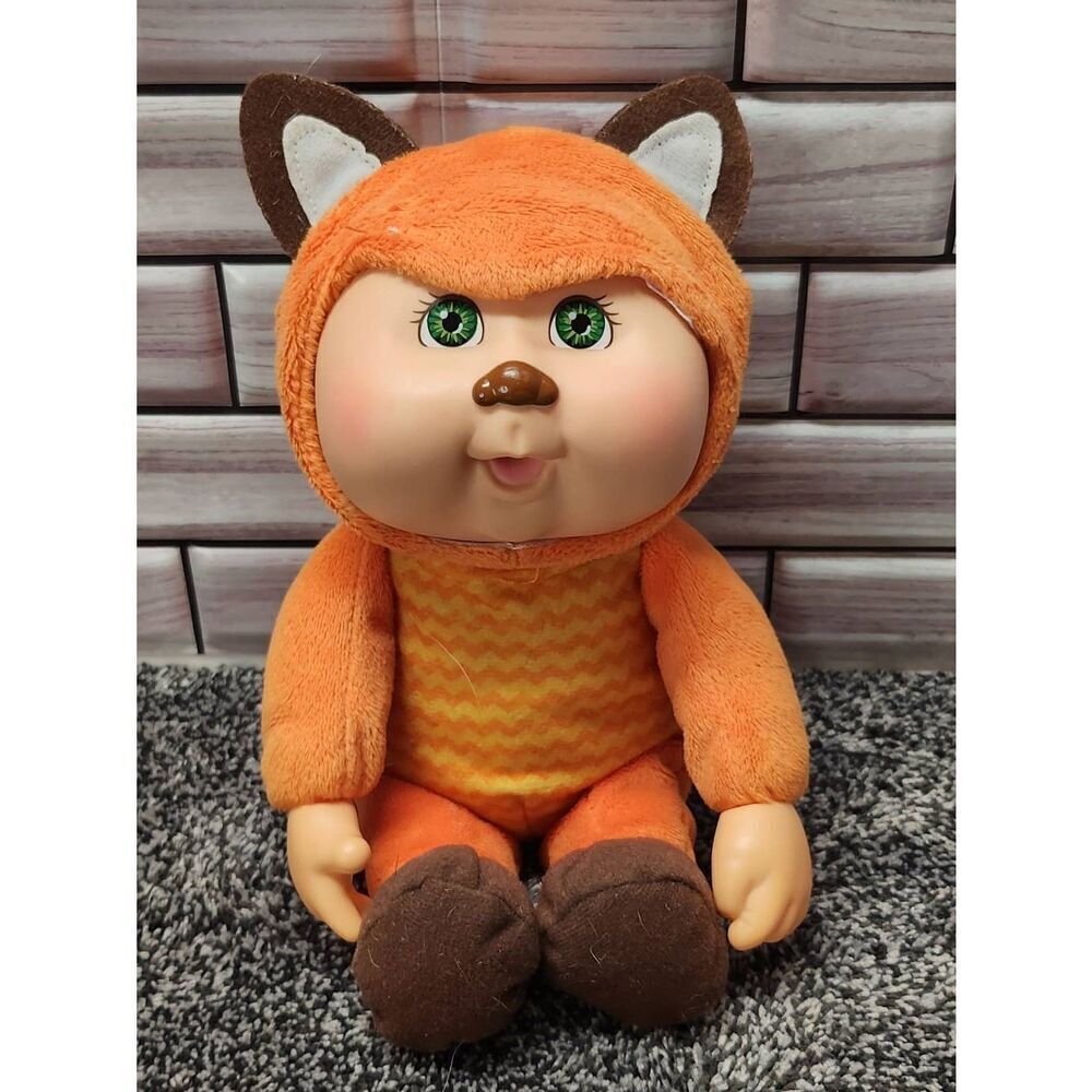 Cabbage Patch Kids Cuties Woodland Friends Collection Fox Plush #A82
